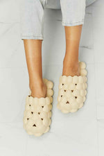 NOOK JOI Laid Back Bubble Slides in Khaki for a perfect OOTD – dress to impress outfits from Amexza