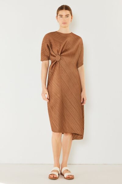 Marina West Swim Pleated Dolman Sleeve Dress for a perfect OOTD – dress to impress outfits from Amexza