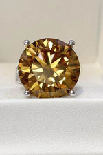 20 Carat Moissanite 925 Sterling Silver Ring for a perfect OOTD – dress to impress outfits from Amexza