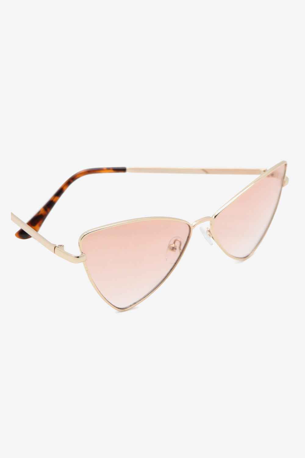 Metal Frame Cat-Eye Sunglasses for a perfect OOTD – dress to impress outfits from Amexza