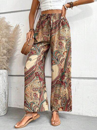 Printed Wide Leg Pants for a perfect OOTD – dress to impress outfits from Amexza