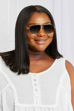 TAC Polarization Lens Aviator Sunglasses for a perfect OOTD – dress to impress outfits from Amexza