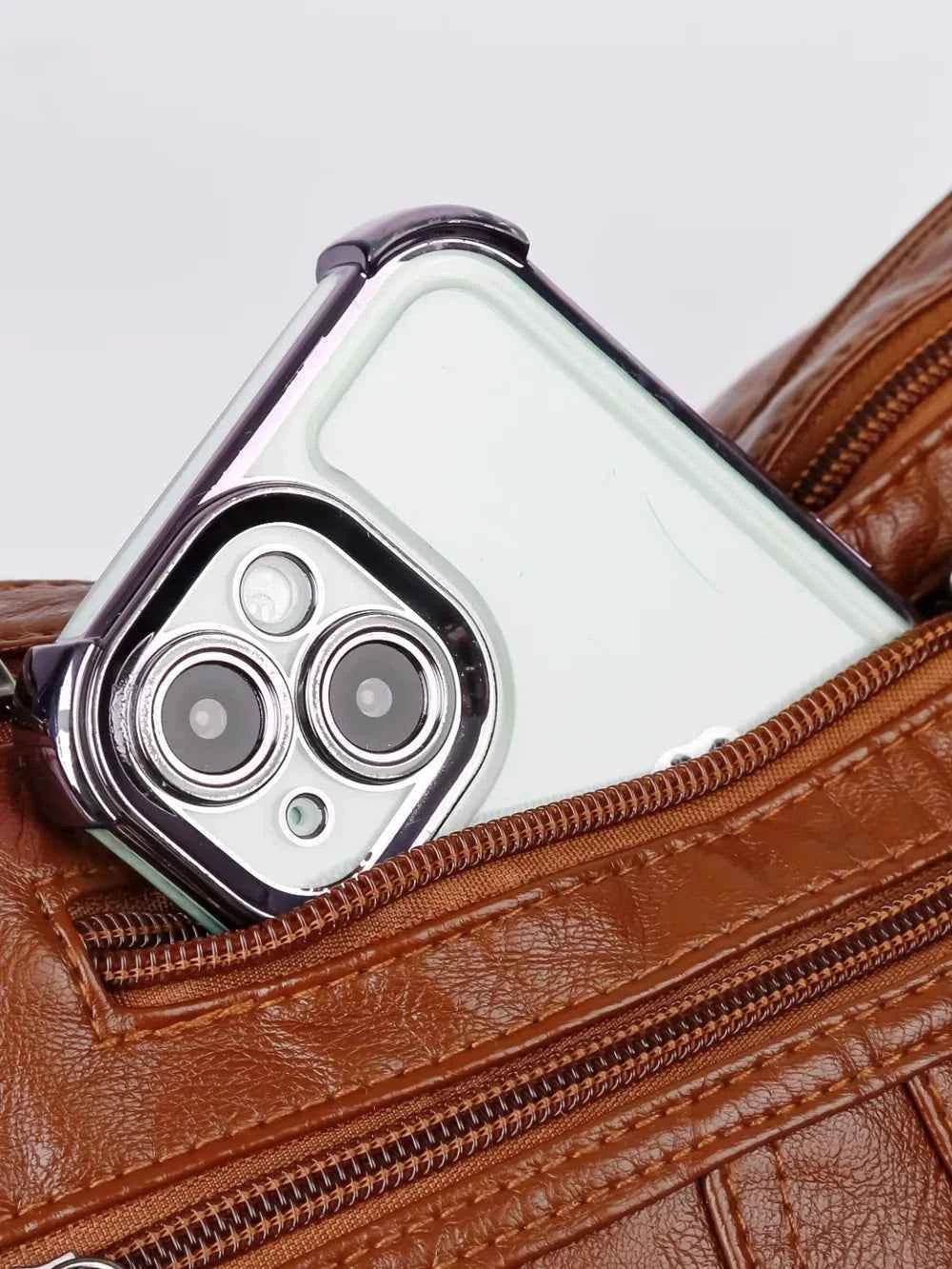 PU Leather Adjustable Strap Shoulder Bag for a perfect OOTD – dress to impress outfits from Amexza