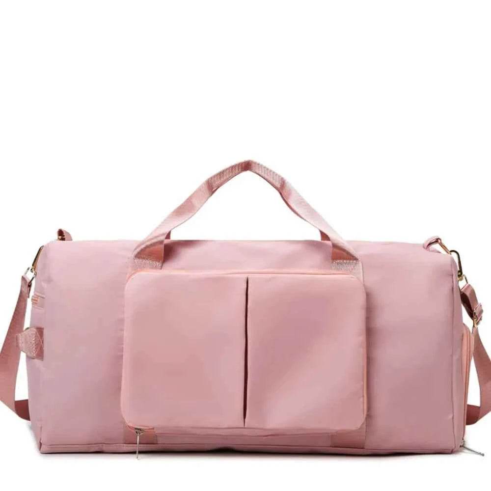Wet and Dry Separation Travel Bag Pale Blush One Size for a perfect OOTD – dress to impress outfits from Amexza