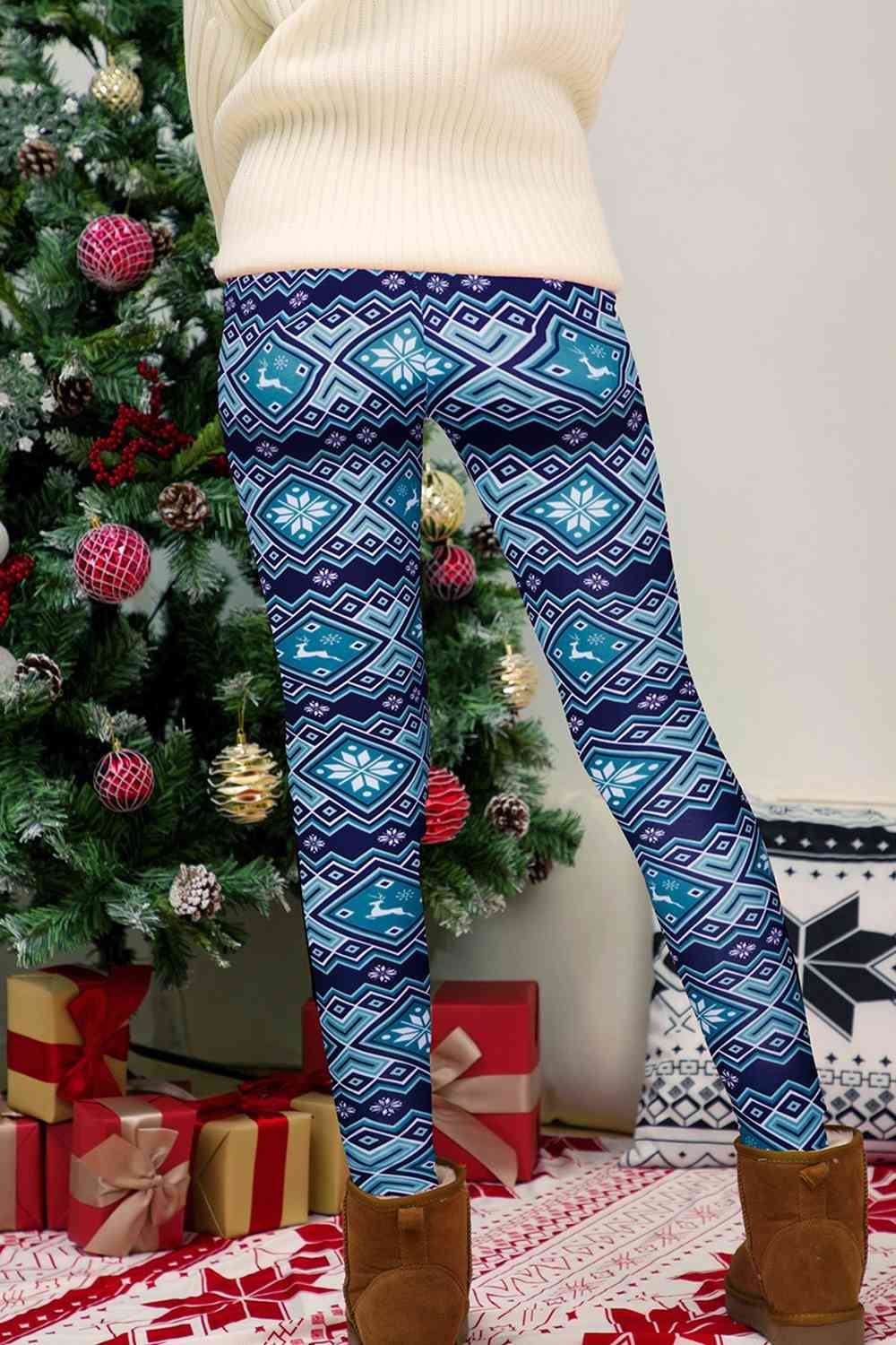 Full Size Geometric Leggings for a perfect OOTD – dress to impress outfits from Amexza