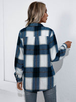 Ivy Lane Plaid Button Up Flannel Shirt - Amexza