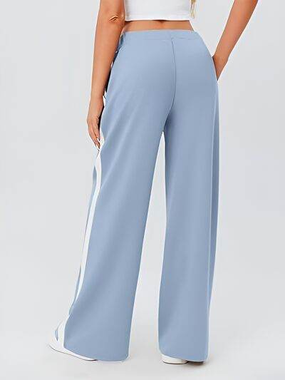 Side Striped Wide Leg Pants for a perfect OOTD – dress to impress outfits from Amexza