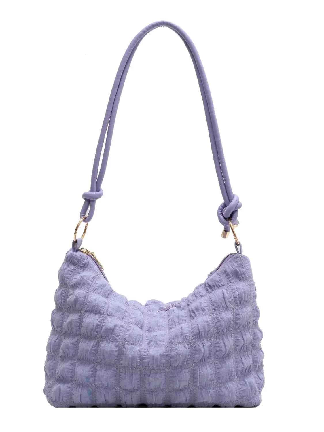 Quilted Bubble Textured Shoulder Bag for a perfect OOTD – dress to impress outfits from Amexza