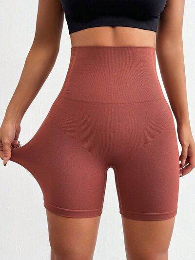 Seamless High Waist Active Shorts for a perfect OOTD – dress to impress outfits from Amexza