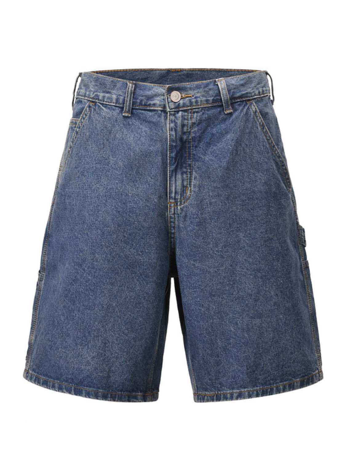 Men's Washed Denim Bermuda Shorts Medium for a perfect OOTD – dress to impress outfits from Amexza