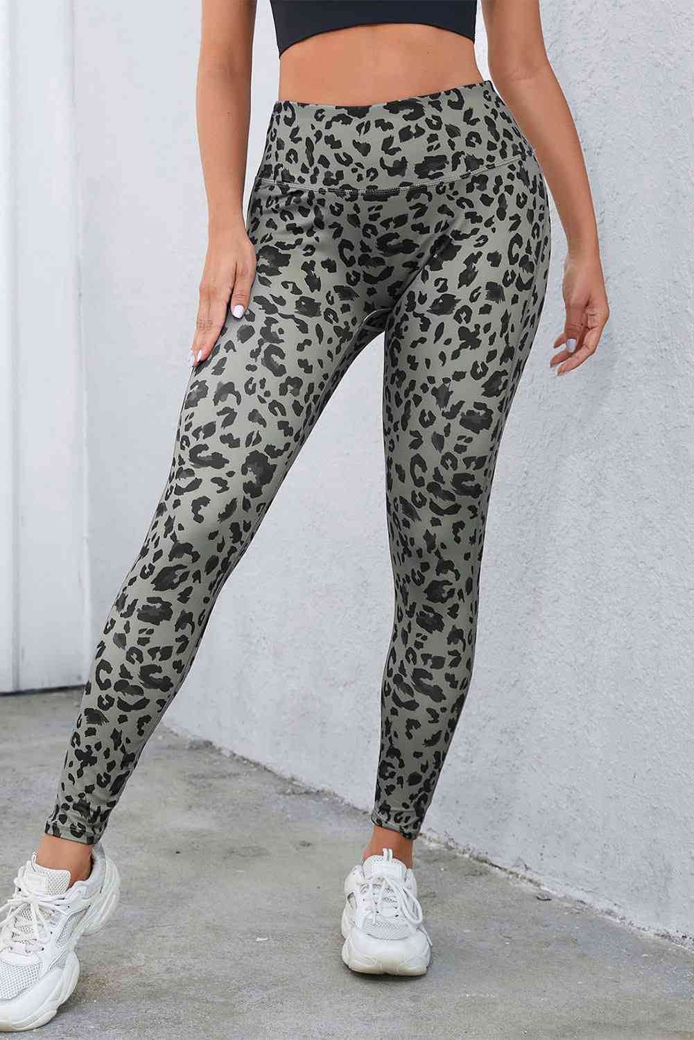 Leopard Print Wide Waistband Leggings for a perfect OOTD – dress to impress outfits from Amexza