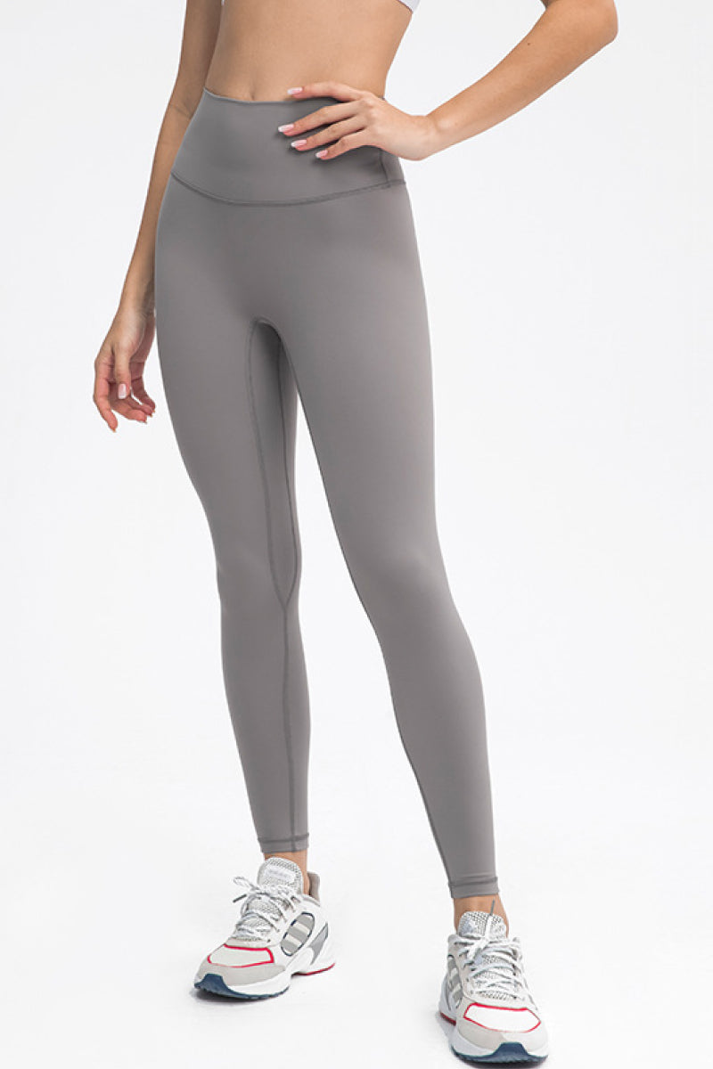 Millennia Card Pocket Leggings Gray for a perfect OOTD – dress to impress outfits from Amexza