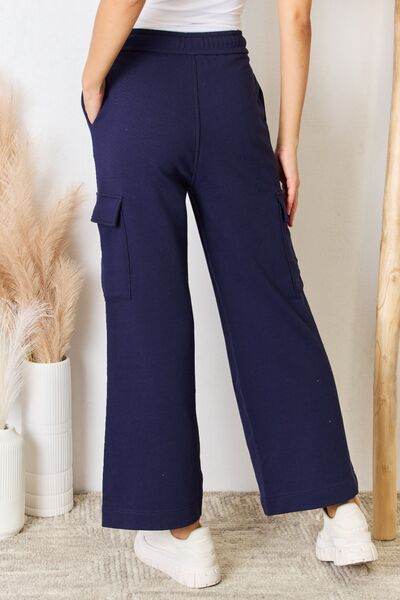 RISEN Drawstring Relaxed Cargo Wide Leg Pants for a perfect OOTD – dress to impress outfits from Amexza