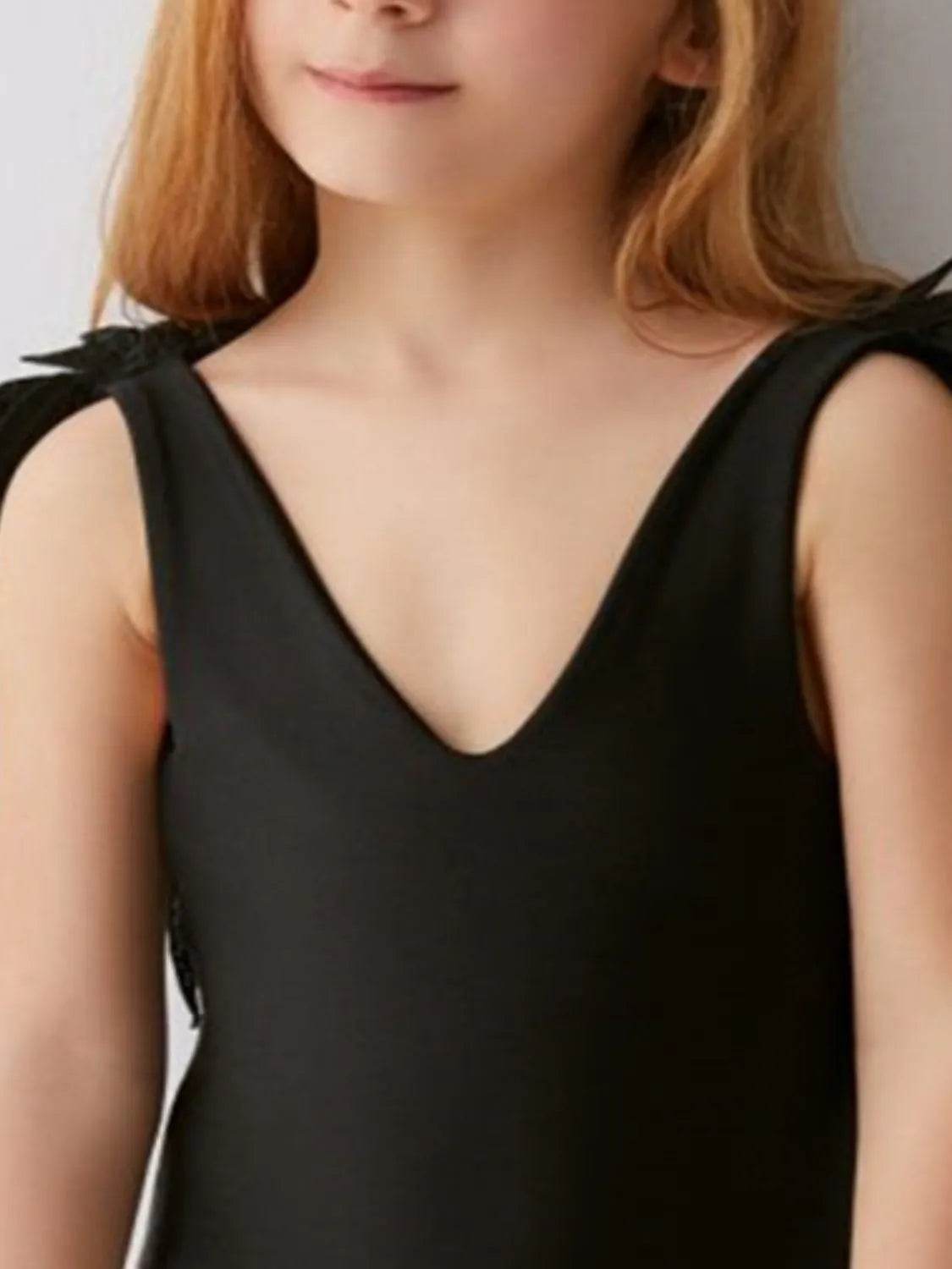 Backless Wide Strap Parent-Child Swimwear for a perfect OOTD – dress to impress outfits from Amexza