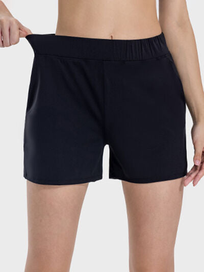 Millennia Elastic Waist Active Shorts for a perfect OOTD – dress to impress outfits from Amexza