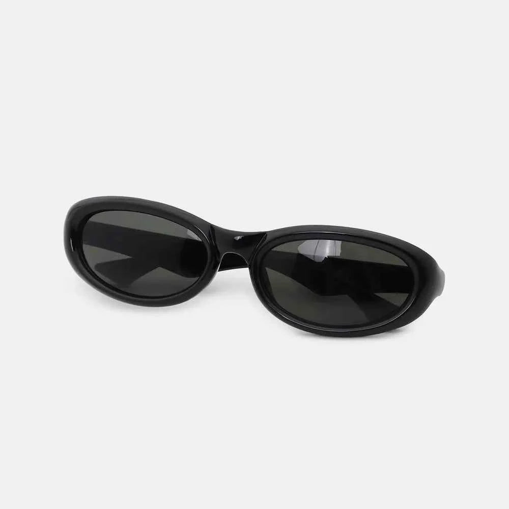 Polycarbonate Frame Cat Eye Sunglasses Black One Size for a perfect OOTD – dress to impress outfits from Amexza