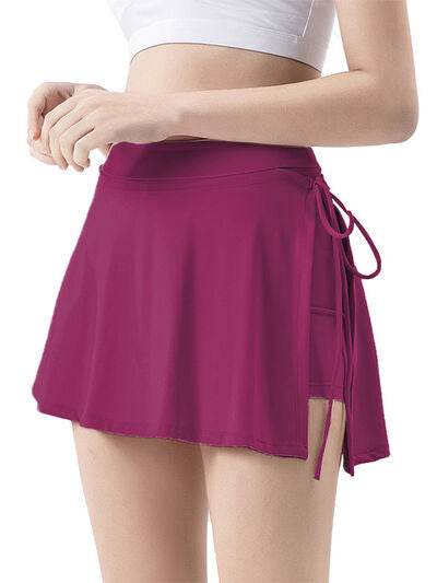 High Waist Active Skort with Pockets for a perfect OOTD – dress to impress outfits from Amexza