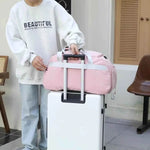 Contrast Nylon Travel Bag for a perfect OOTD – dress to impress outfits from Amexza