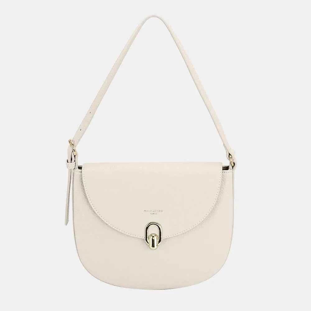 David Jones Metal Buckle Shoulder Bag Ivory One Size for a perfect OOTD – dress to impress outfits from Amexza