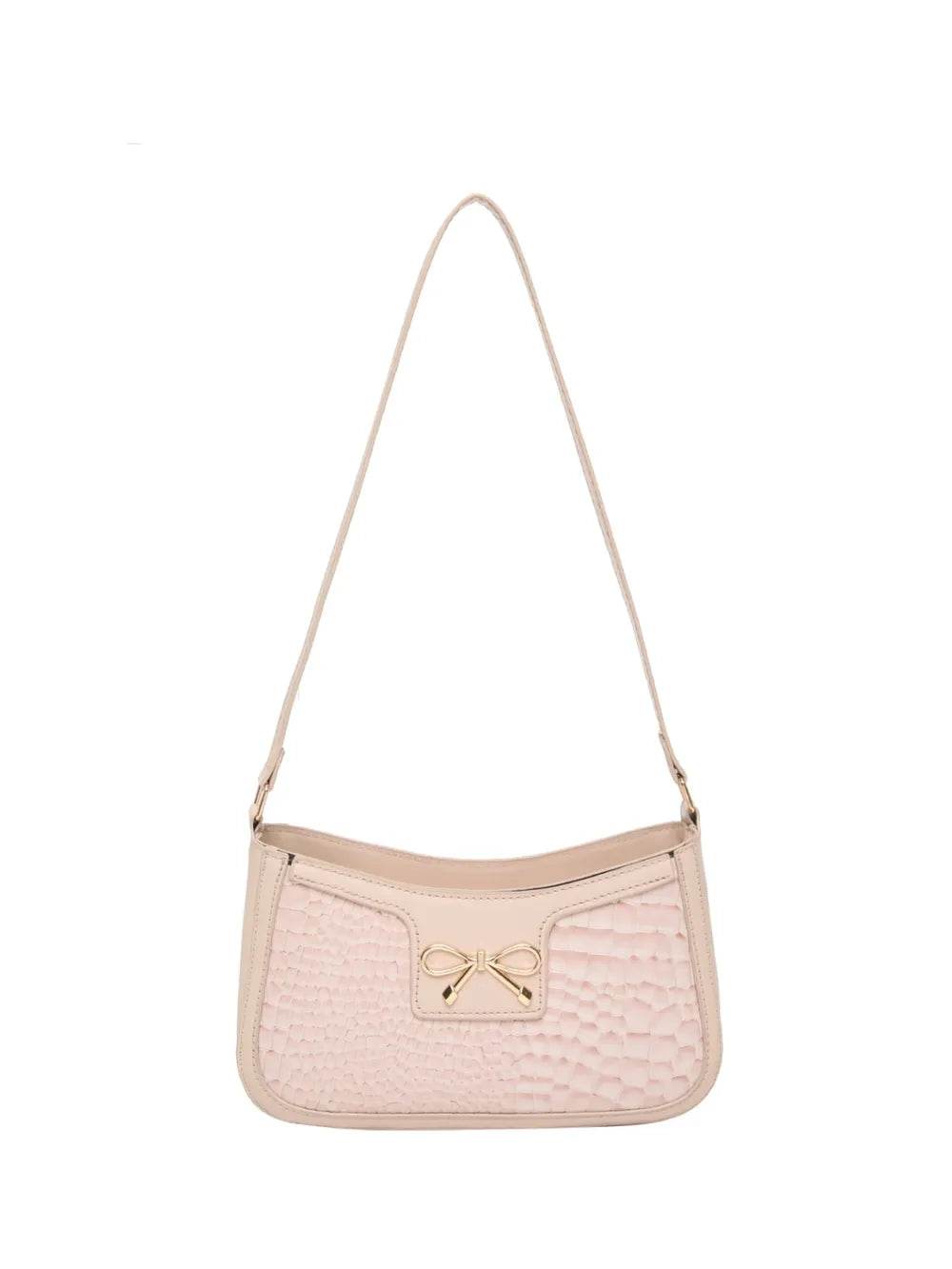 Bow PU Leather Shoulder Bag for a perfect OOTD – dress to impress outfits from Amexza