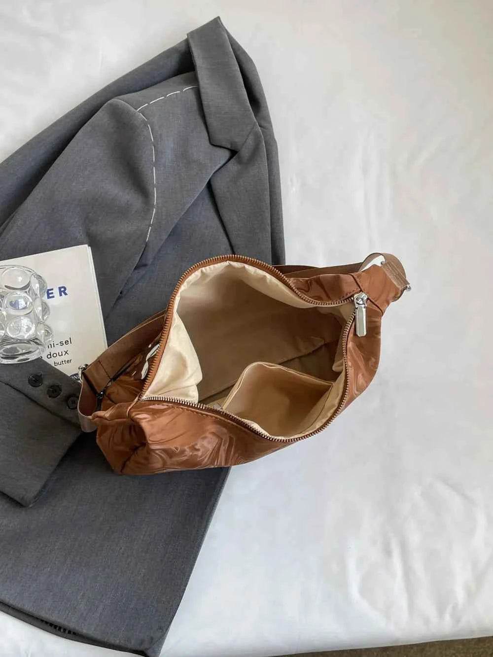 PU Leather Adjustable Strap Shoulder Bag for a perfect OOTD – dress to impress outfits from Amexza