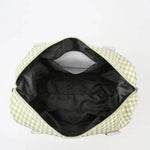 Houndstooth Canvas Travel Bag for a perfect OOTD – dress to impress outfits from Amexza