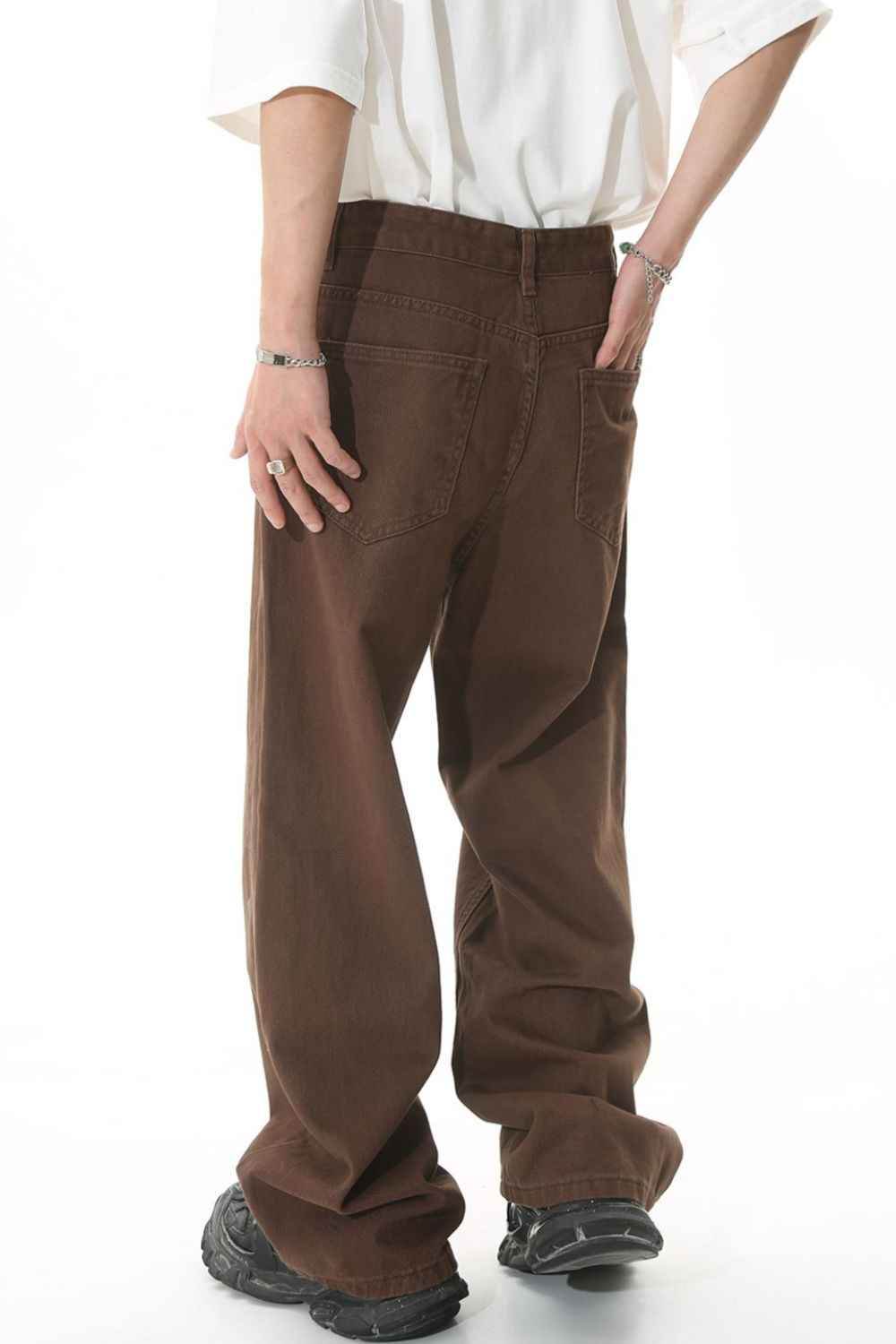 Men's Mid-Rise Straight-Leg Jeans for a perfect OOTD – dress to impress outfits from Amexza