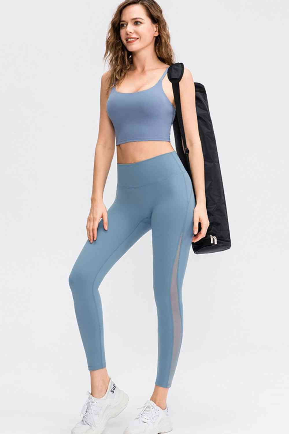 Wide Waistband Slim Fit Long Sports Pants for a perfect OOTD – dress to impress outfits from Amexza