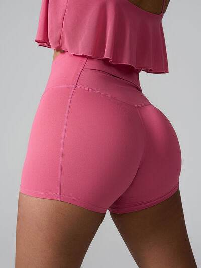 High Waist Active Shorts for a perfect OOTD – dress to impress outfits from Amexza