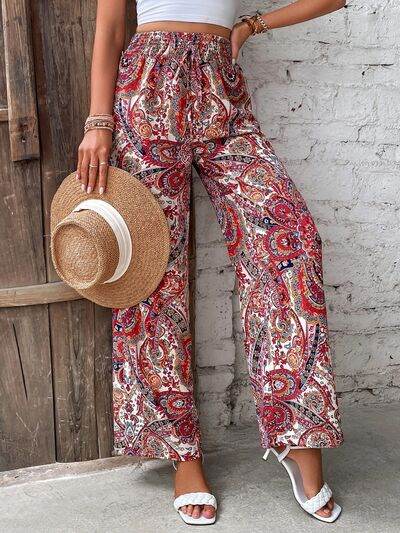 Printed Wide Leg Pants for a perfect OOTD – dress to impress outfits from Amexza