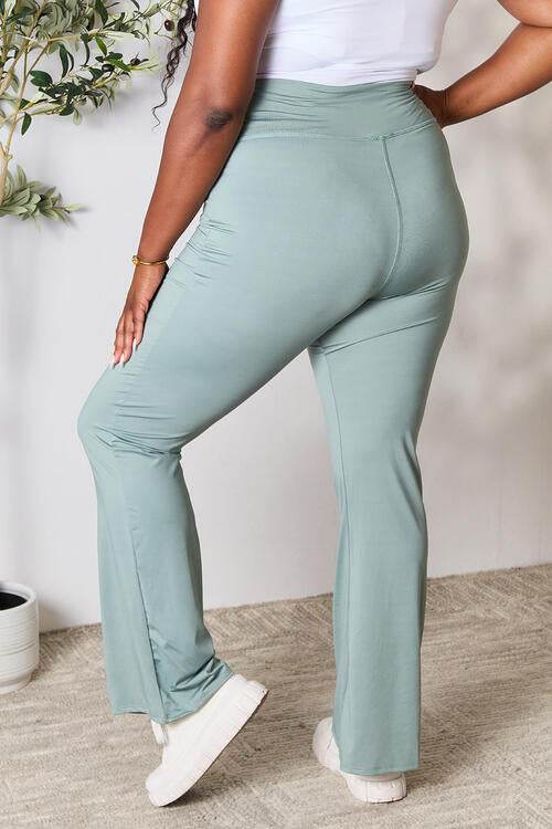 Heimish Full Size Wide Waistband Sports Pants for a perfect OOTD – dress to impress outfits from Amexza