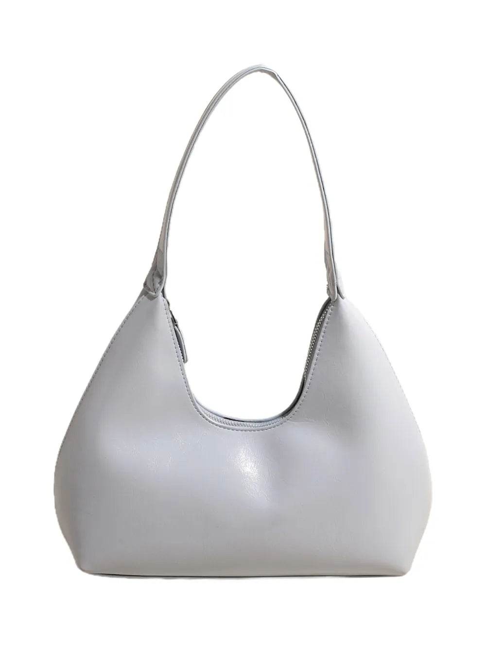 PU Leather Shoulder Bag with Zip for a perfect OOTD – dress to impress outfits from Amexza