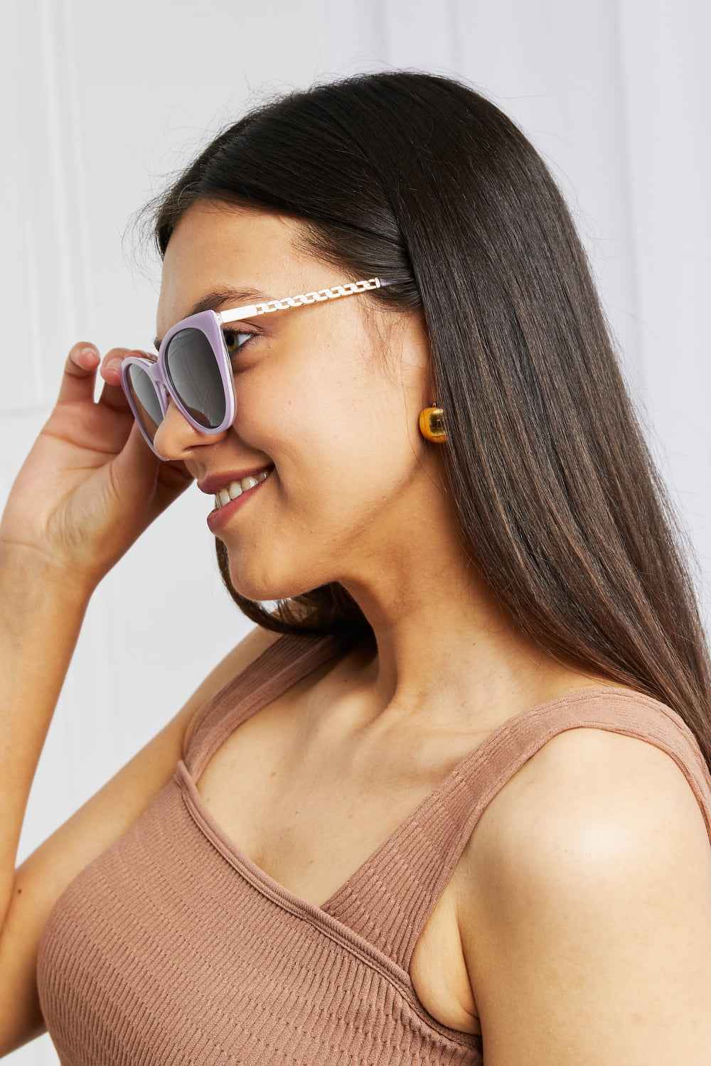 Cat-Eye Acetate Frame Sunglasses for a perfect OOTD – dress to impress outfits from Amexza