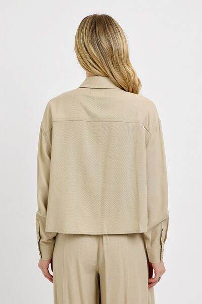 RISEN Button Down Long Sleeve Shirt for a perfect OOTD – dress to impress outfits from Amexza