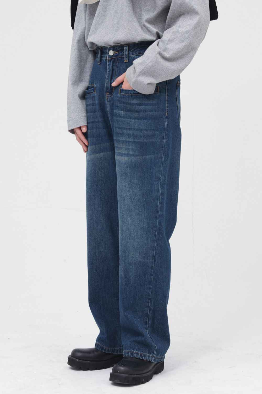 Front Pockets Baggy Jeans for a perfect OOTD – dress to impress outfits from Amexza