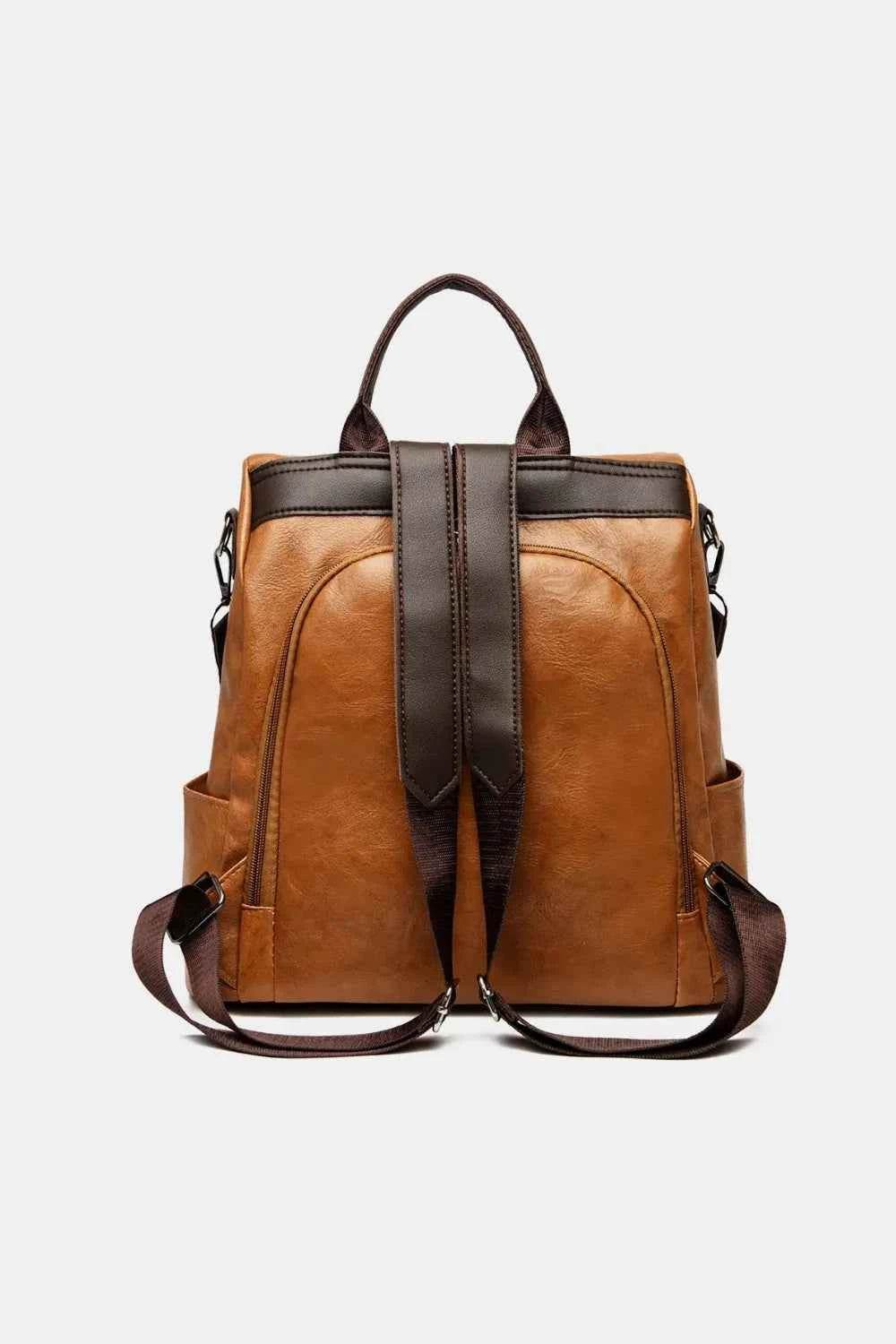 PU Leather Large Backpack Bag for a perfect OOTD – dress to impress outfits from Amexza