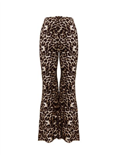 Leopard Flare Pants for a perfect OOTD – dress to impress outfits from Amexza