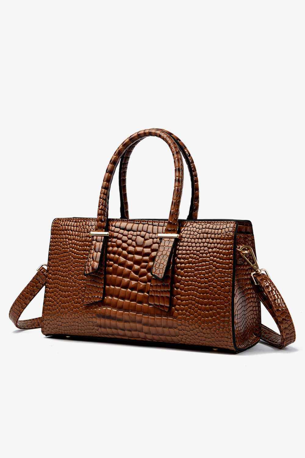 Textured PU Leather Handbag for a perfect OOTD – dress to impress outfits from Amexza