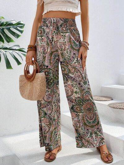 Printed Wide Leg Pants for a perfect OOTD – dress to impress outfits from Amexza