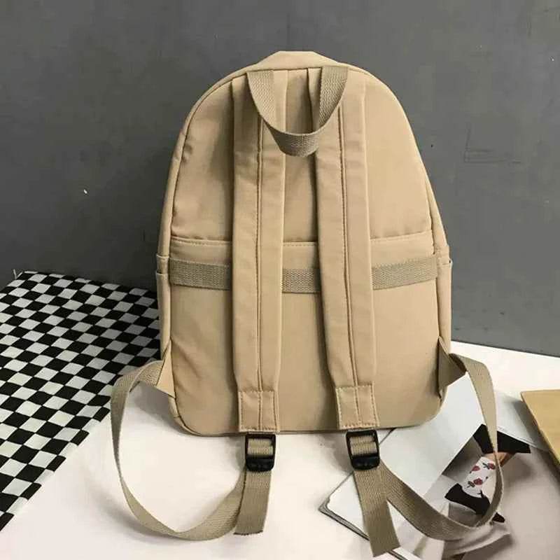 Zip Cotton Backpack Bag for a perfect OOTD – dress to impress outfits from Amexza
