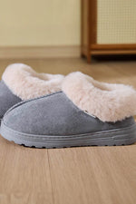Faux Fur Round Toe Platform Slippers for a perfect OOTD – dress to impress outfits from Amexza