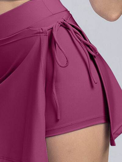 High Waist Active Skort with Pockets for a perfect OOTD – dress to impress outfits from Amexza