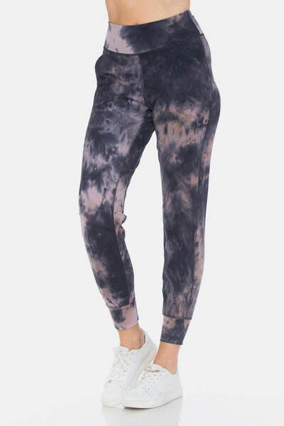 Leggings Depot Tie-Dye High Waist Cropped Leggings for a perfect OOTD – dress to impress outfits from Amexza