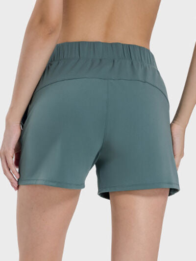 Millennia Elastic Waist Active Shorts for a perfect OOTD – dress to impress outfits from Amexza