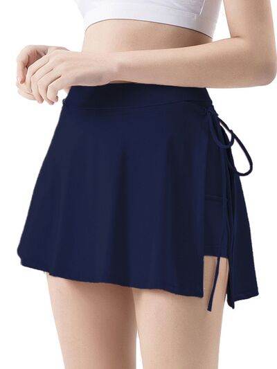 High Waist Active Skort with Pockets for a perfect OOTD – dress to impress outfits from Amexza