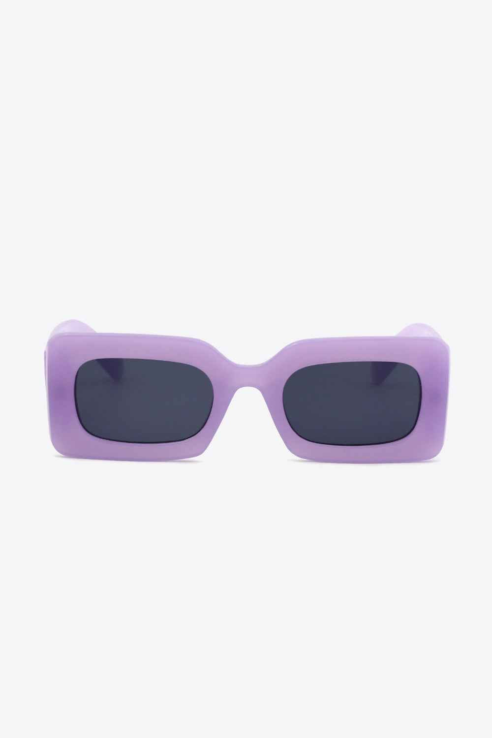 Polycarbonate Frame Rectangle Sunglasses for a perfect OOTD – dress to impress outfits from Amexza