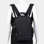 Fame Nylon Multi Pocket Backpack Bag Black One Size for a perfect OOTD – dress to impress outfits from Amexza