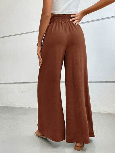 Perfee Wide Leg Pants with Pockets for a perfect OOTD – dress to impress outfits from Amexza