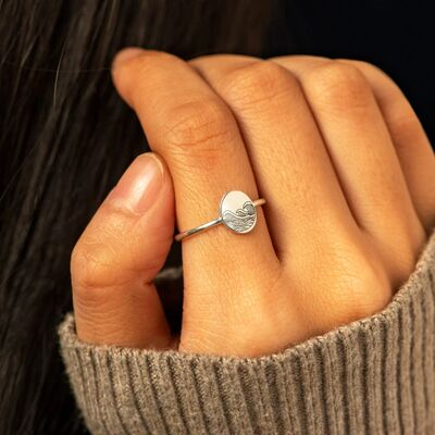 925 Sterling Silver Signet Ring for a perfect OOTD – dress to impress outfits from Amexza