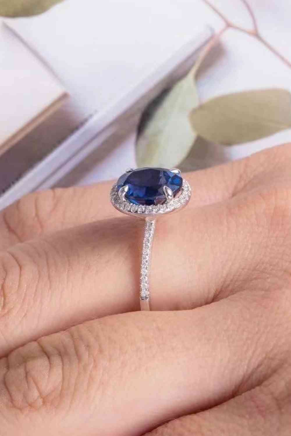 2 Carat Moissanite Pigeon Egg Ring for a perfect OOTD – dress to impress outfits from Amexza